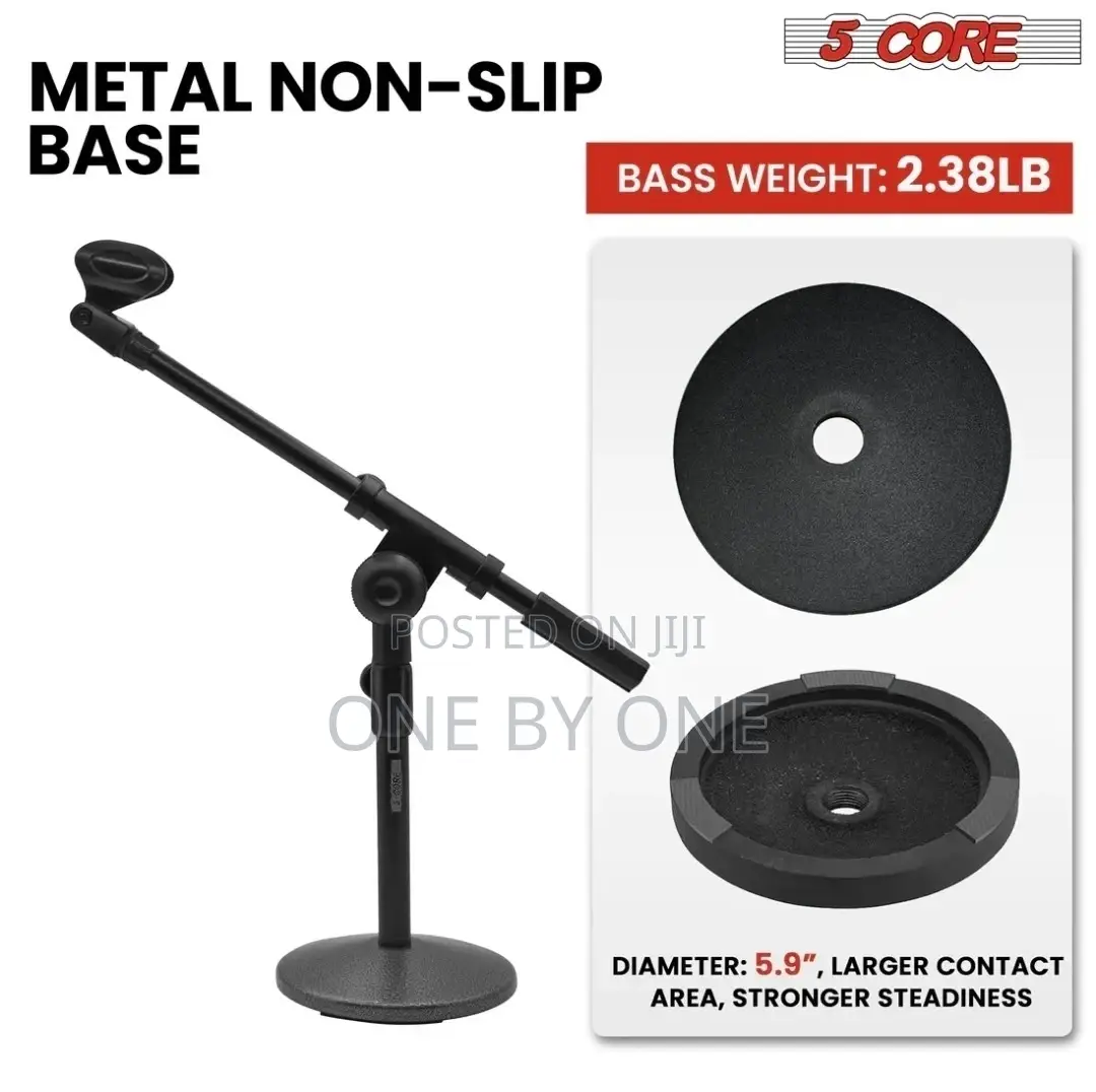 Mic Stand Desk Microphone Desktop Stand/Round Base
