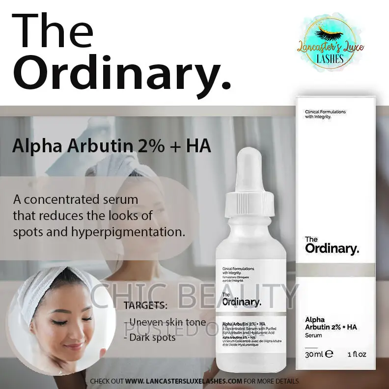 The Ordinary - Alpha Arbutin 2% HA Serum 30ml
