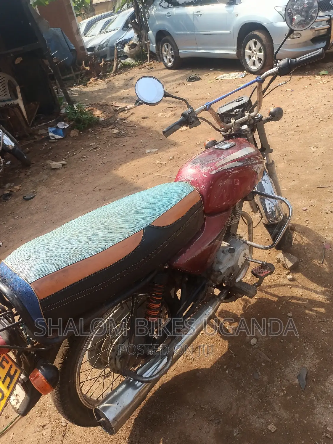 Bajaj Boxer 100 2015 Red