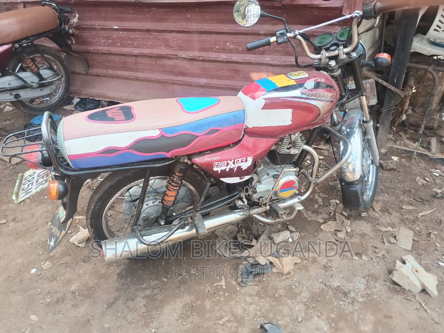 Bajaj Boxer 100 2019 Red