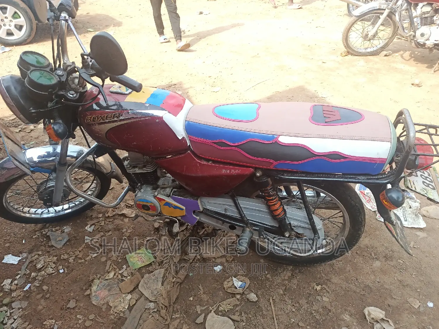 Bajaj Boxer 100 2019 Red