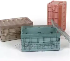 21*15*10cm Plastic Storage Container Basket Stack