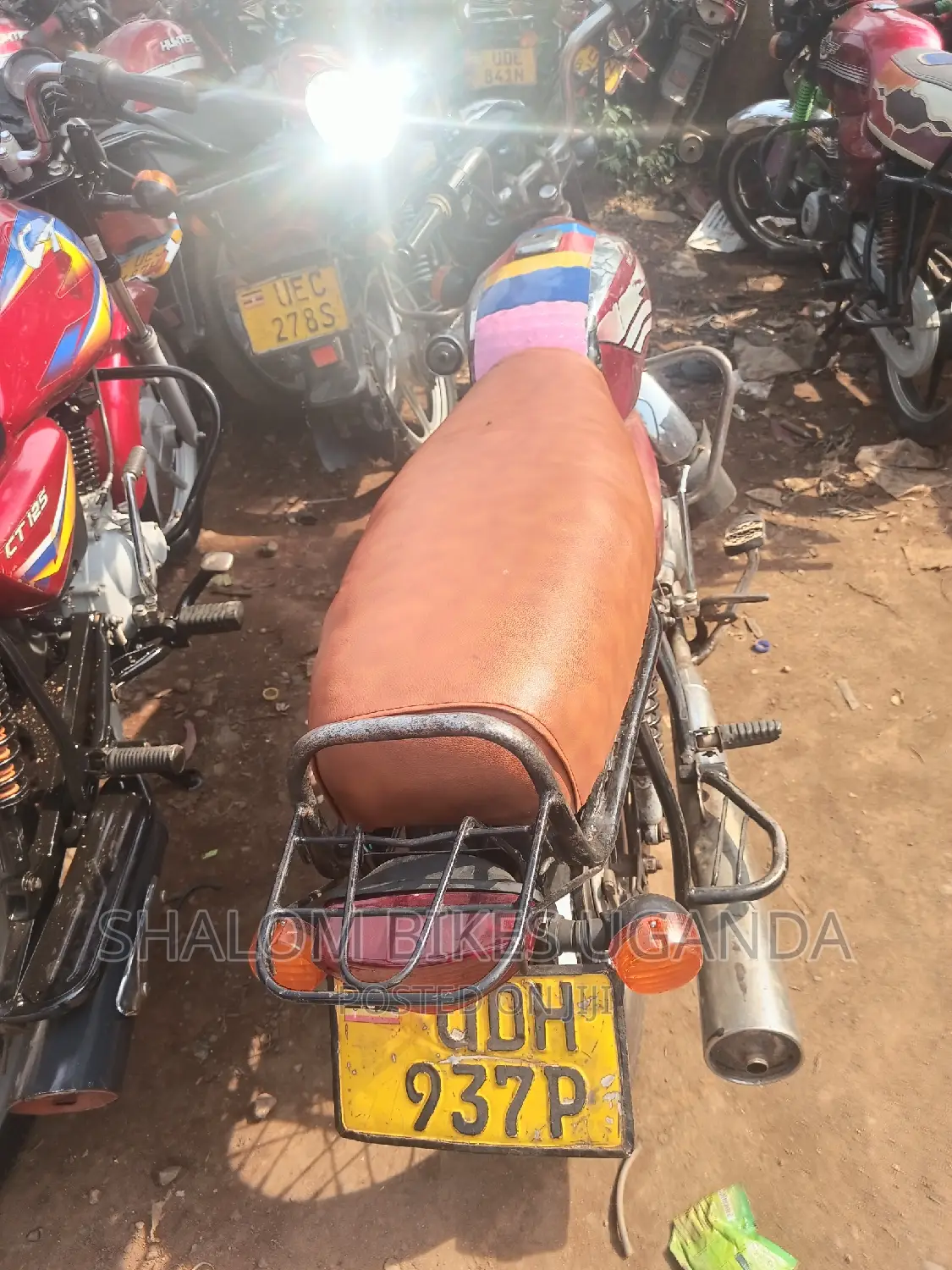 Bajaj Boxer 100 2014 Red
