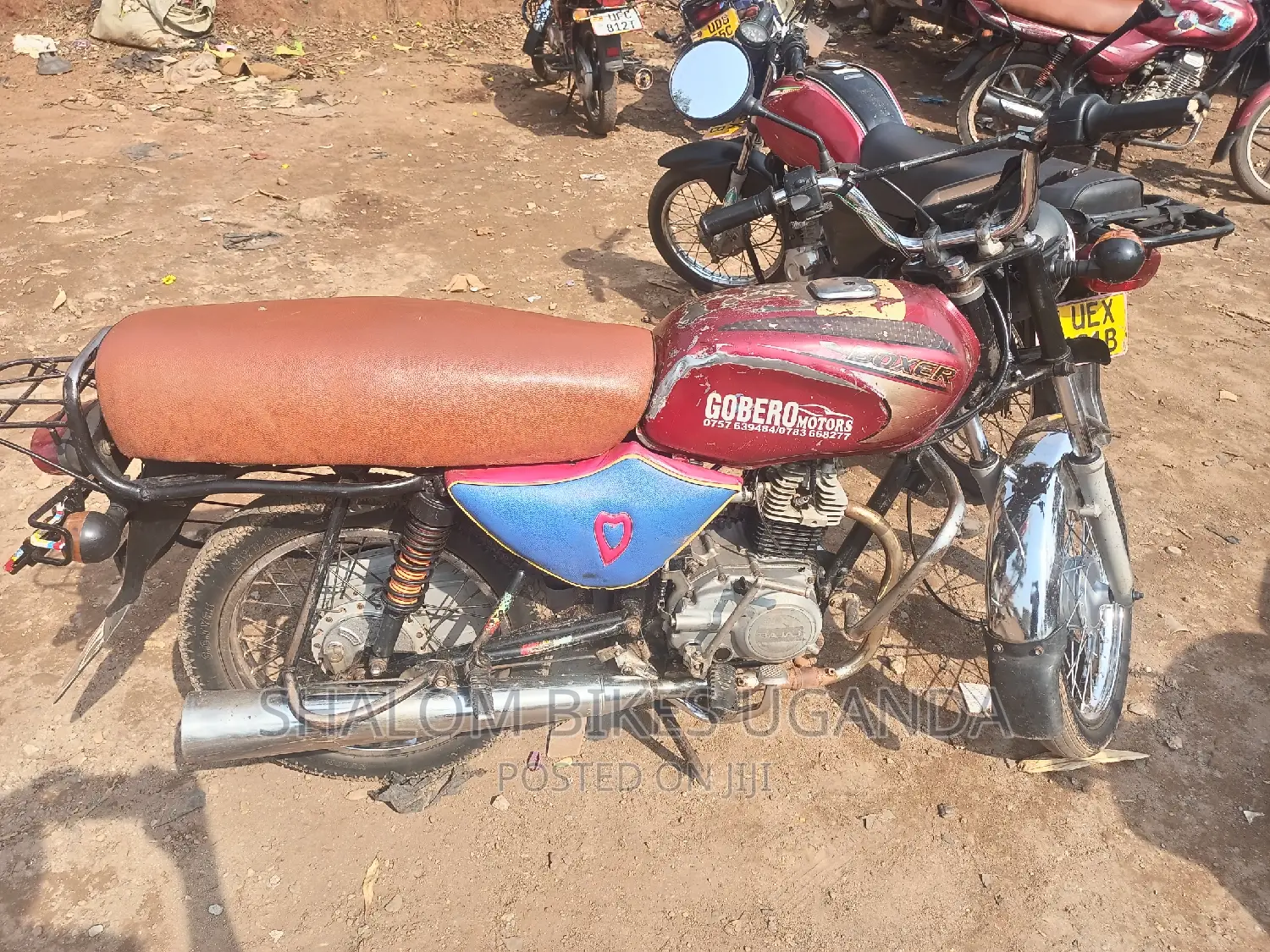 Bajaj Boxer 2016 Red