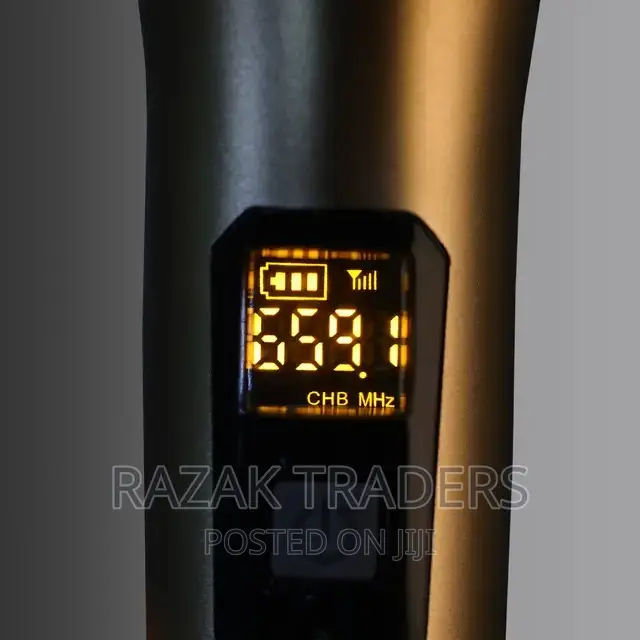 Single Wireless Microphone With Receiver