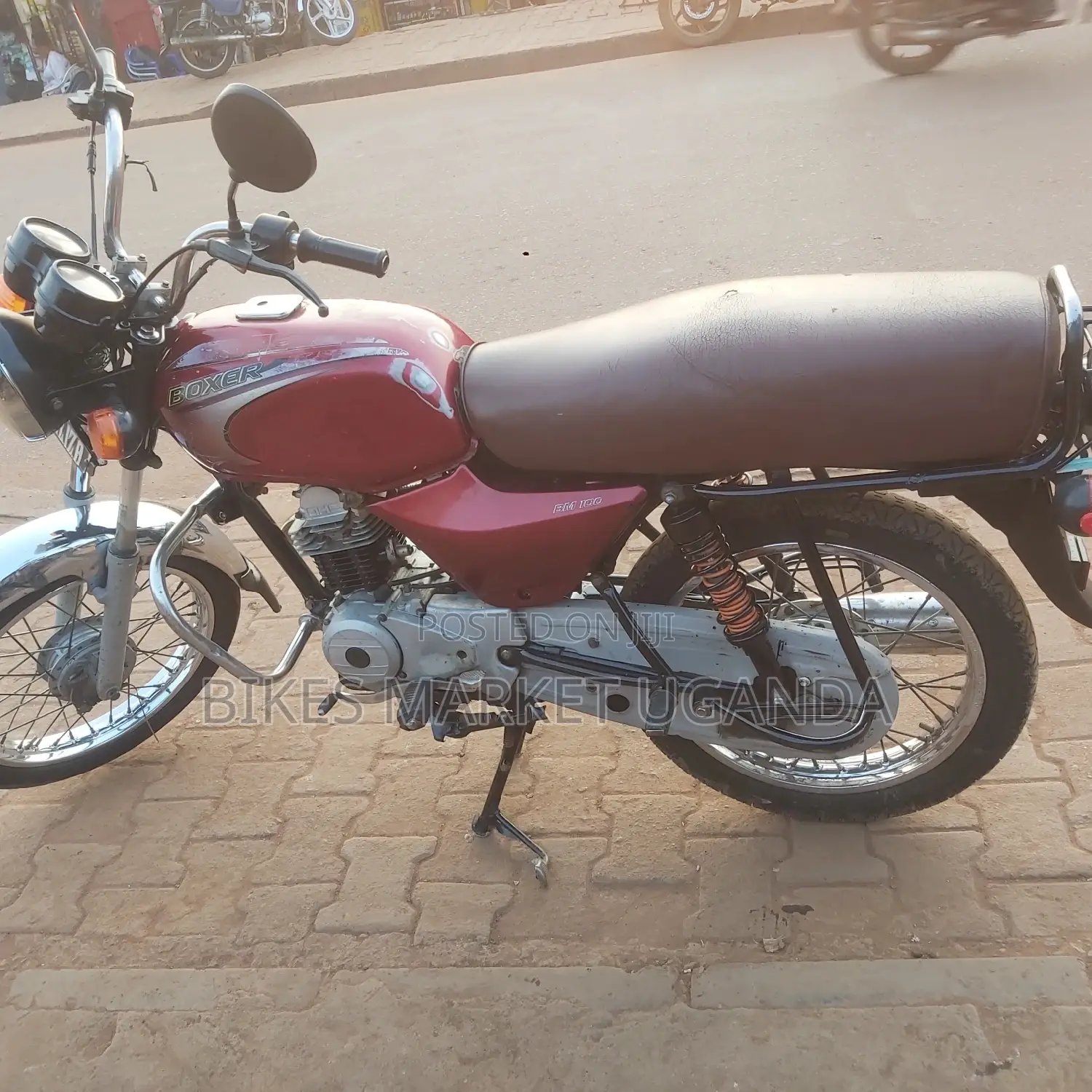 Bajaj Boxer 100 2017 Red