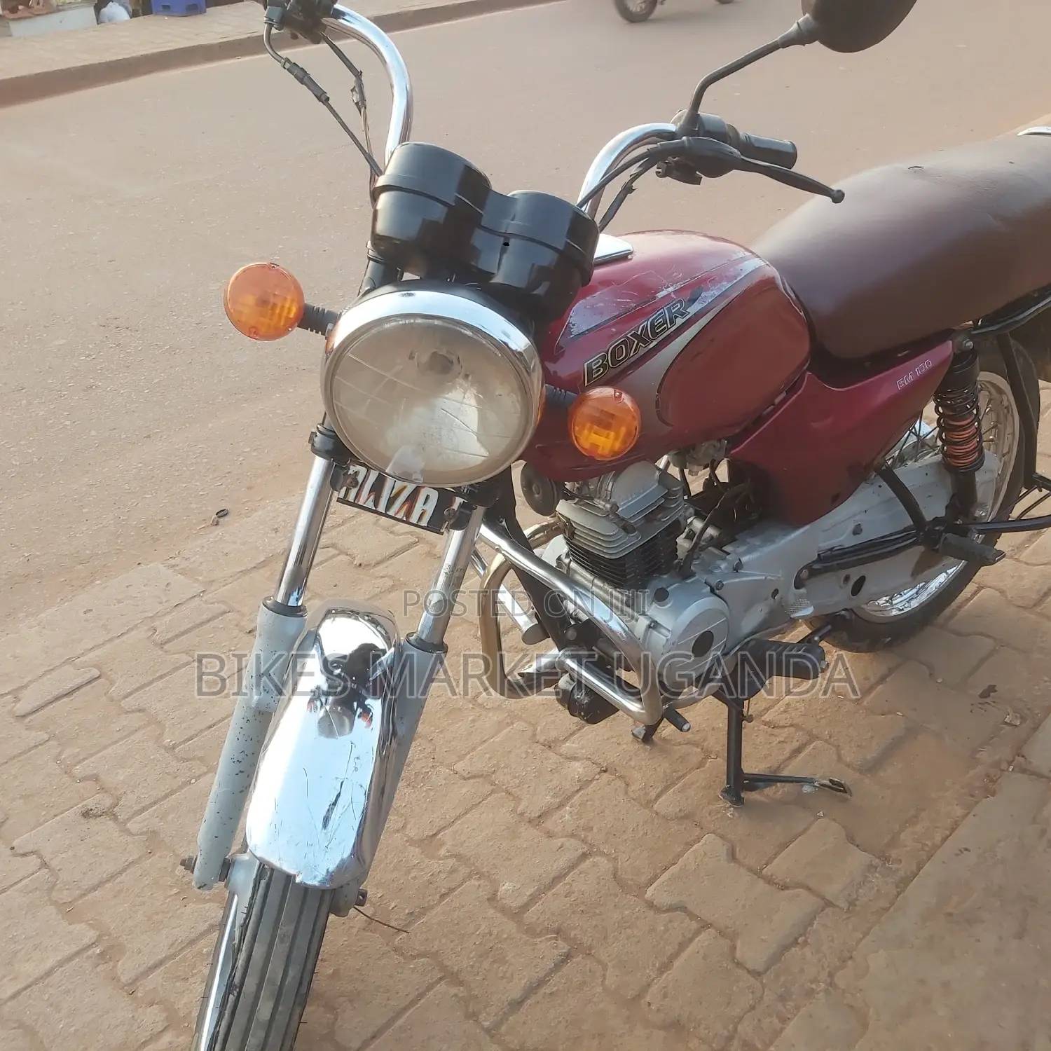 Bajaj Boxer 100 2017 Red