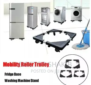 Generic Adjustable Washing Machine, Fridge Stand Trolley