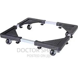 Generic Adjustable Washing Machine, Fridge Stand Trolley