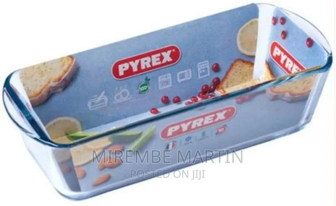 Pyrex Glass Loaf Pan Mould Dish for Baking Bread,