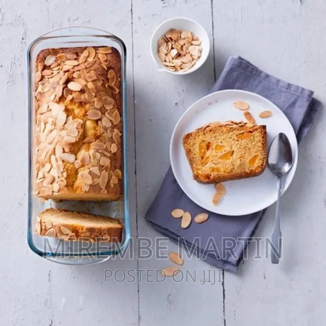 Pyrex Glass Loaf Pan Mould Dish for Baking Bread,