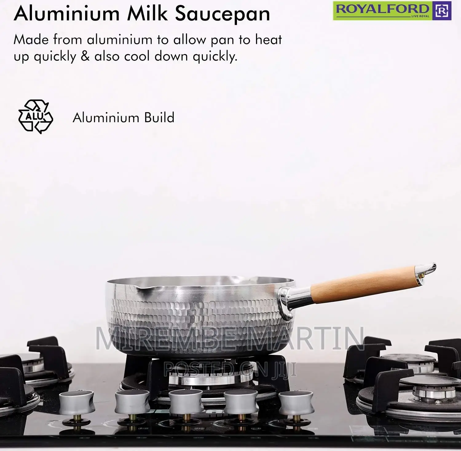 Royalford Aluminium Saucepan