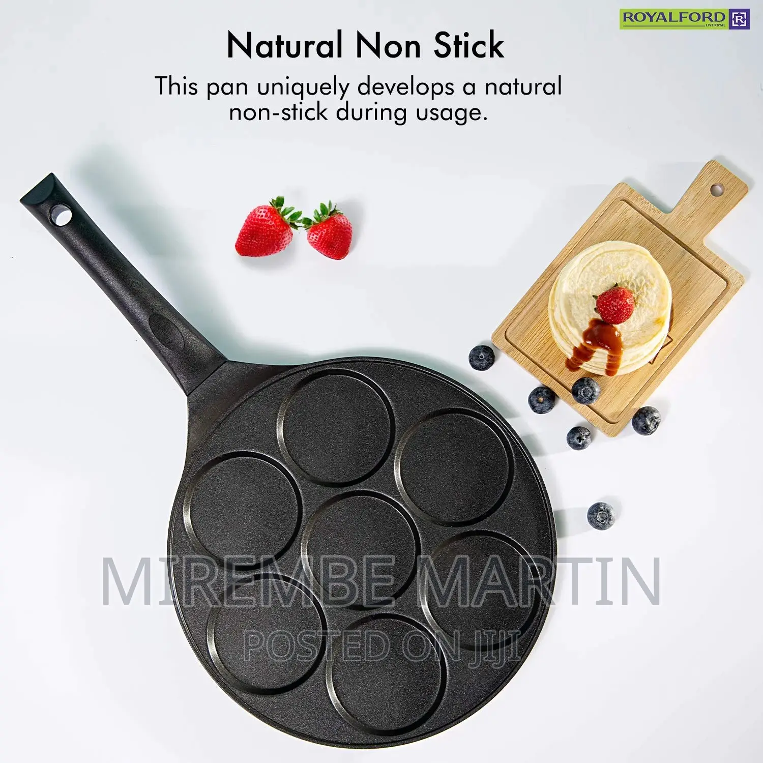 Royalford Die Cast Aluminium Pancake Maker