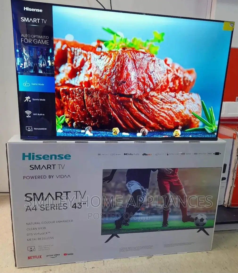 Hisense Uhd Smart A4 Series Tv 43inches