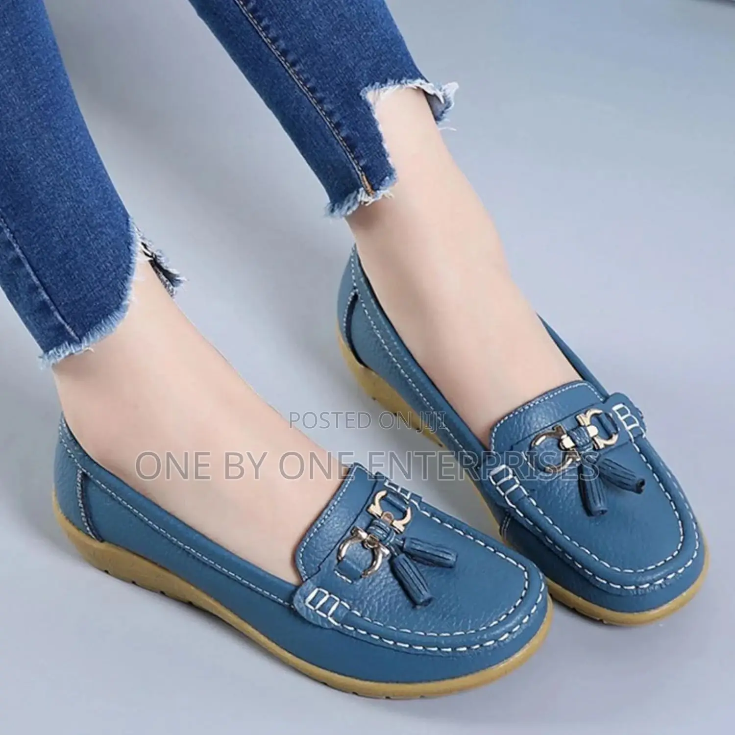 Women Flats Ballet Shoes Leather Breathable Moccasins