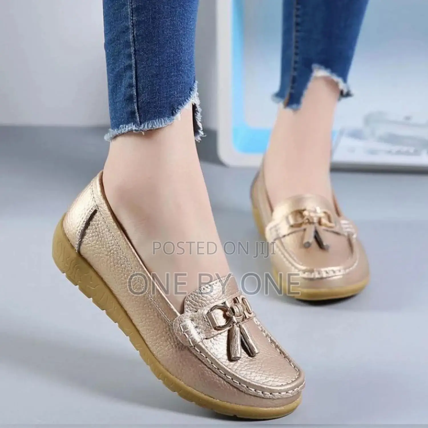 Women Flats Ballet Shoes Leather Breathable Moccasins