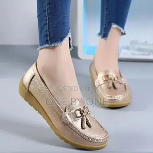 Women Flats Ballet Shoes Leather Breathable Moccasins