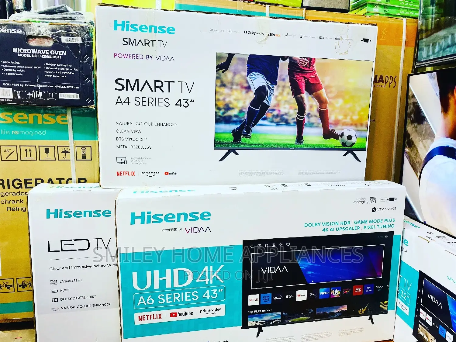 Brand New Hisense A4 Series Smart Tv 43inches