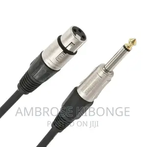 5mtires High Grade Low Noise XLR to Jack Instrument Cables.