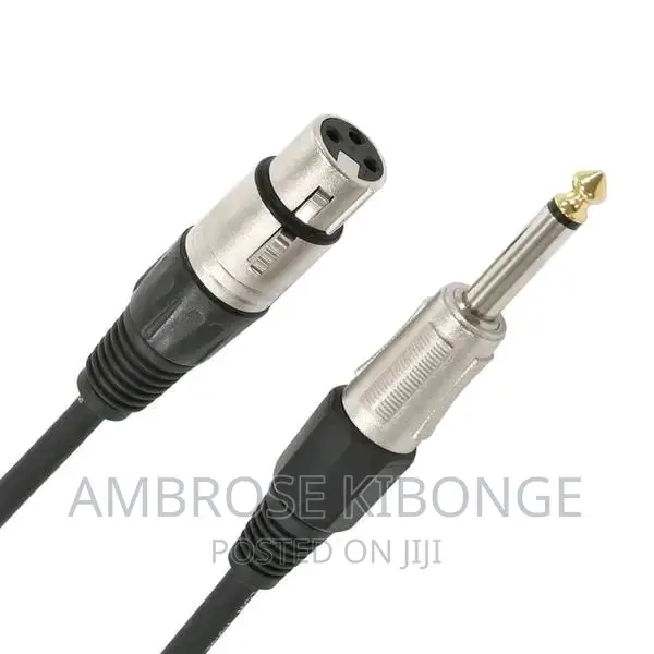 5mtires High Grade Low Noise XLR to Jack Instrument Cables.