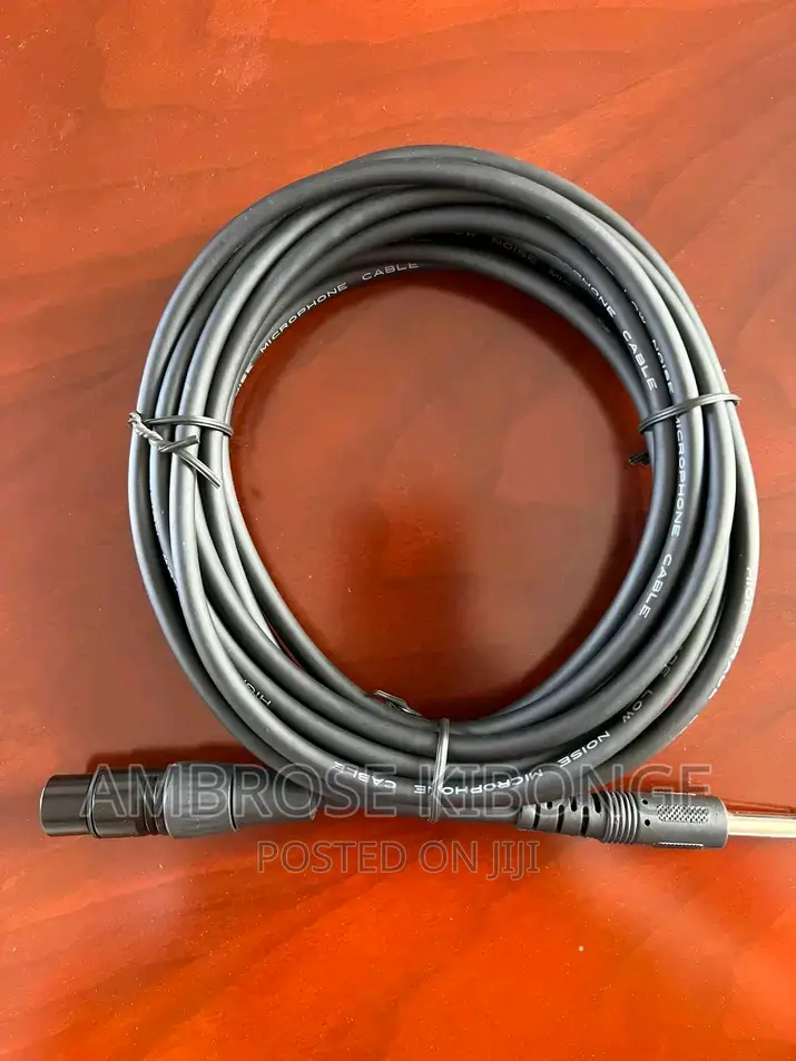 5mtires High Grade Low Noise XLR to Jack Instrument Cables.