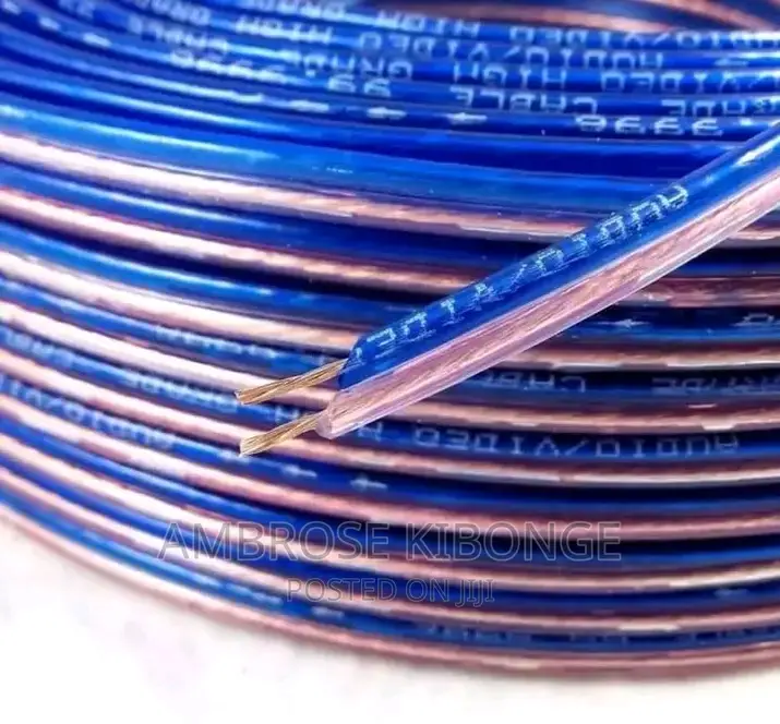 High Grade Sound Quality 100mitres 2-Core Speaker Roll Cable