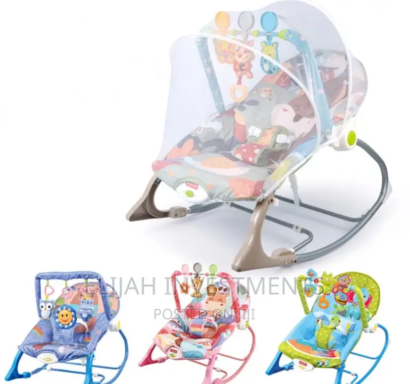 Baby Rocker With Mosquito Net