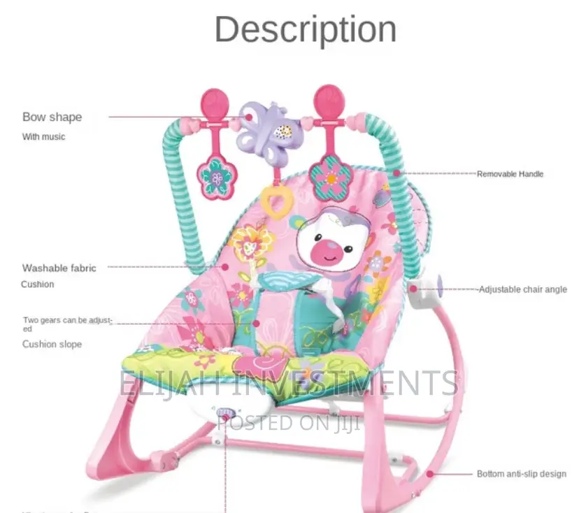 Baby Rocker With Mosquito Net