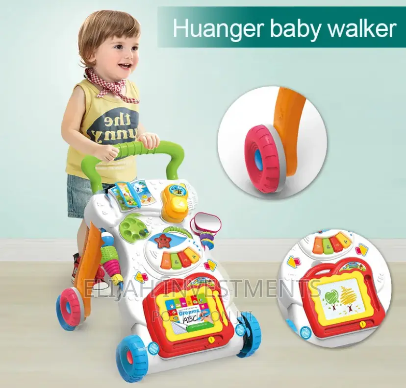 Children Musical Push and Pull Walker