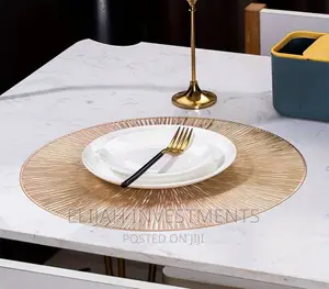 6pcs Multi-Use Golden Table Mat