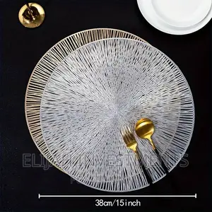 6pcs Multi-Use Golden Table Mat