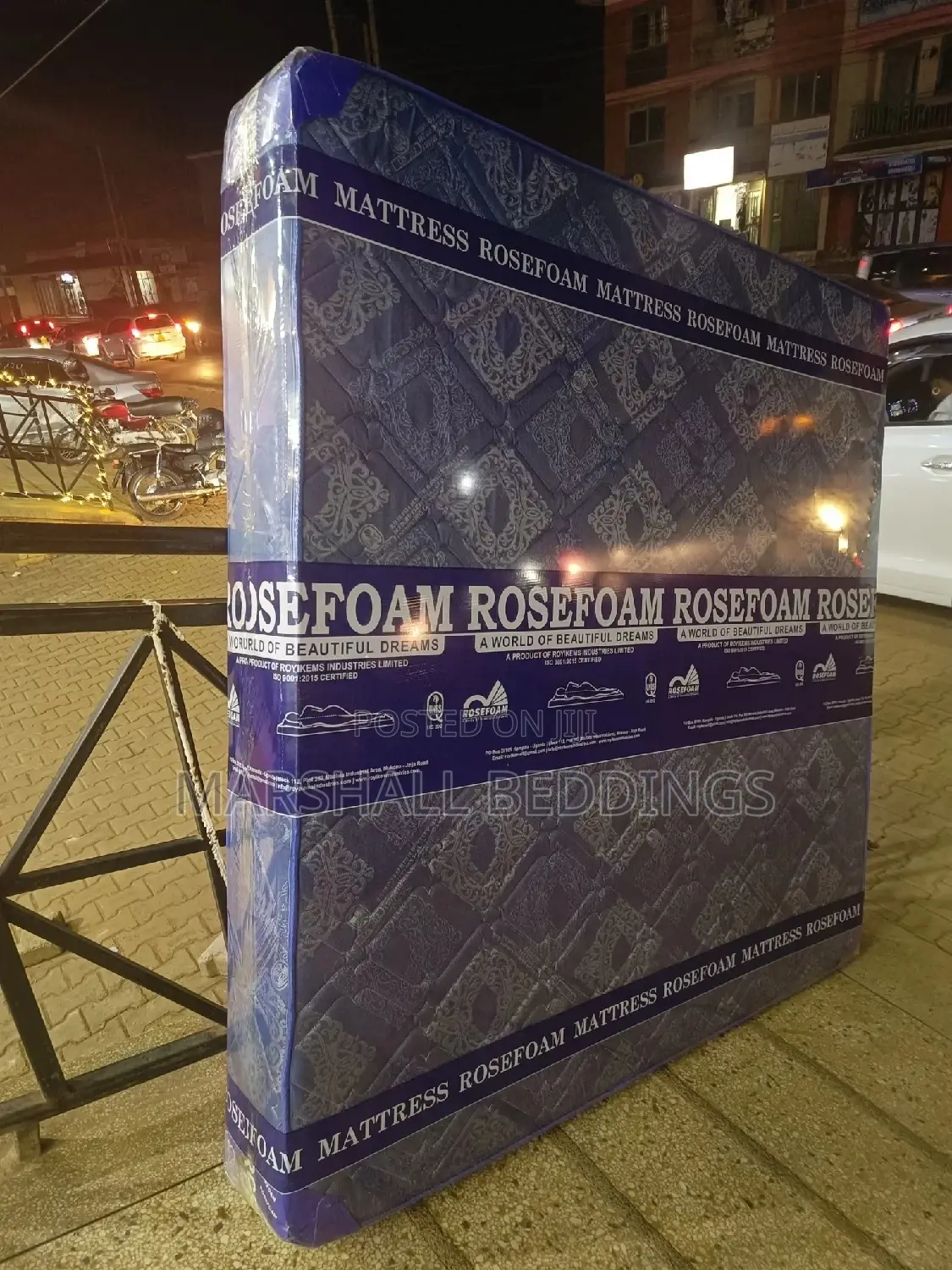 6by6/8inch Super High Density Roseform Mattress