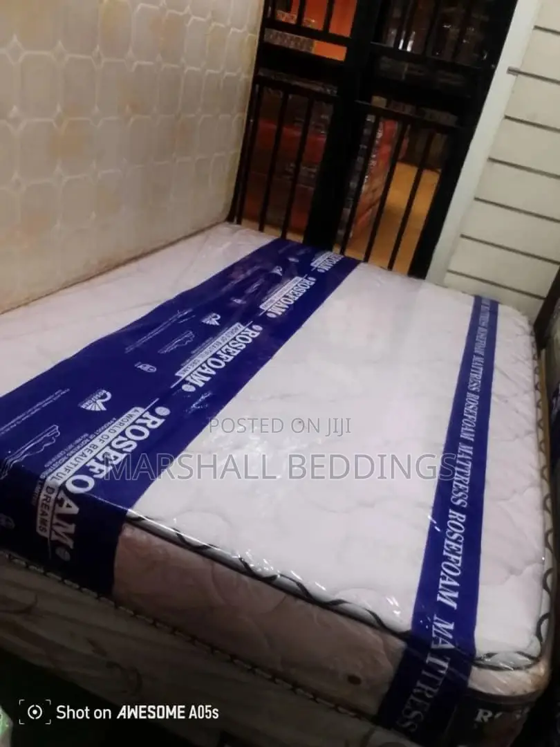 6by6/9inch Spring Mattress -Pink