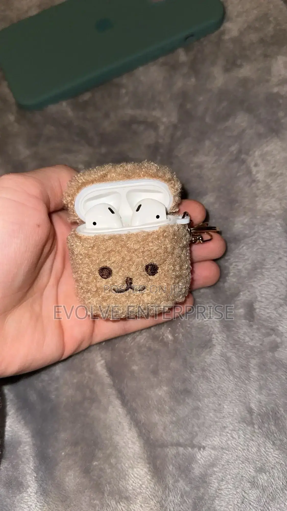 Cute Teddy Dog Case for Apple Airpods 1 2
