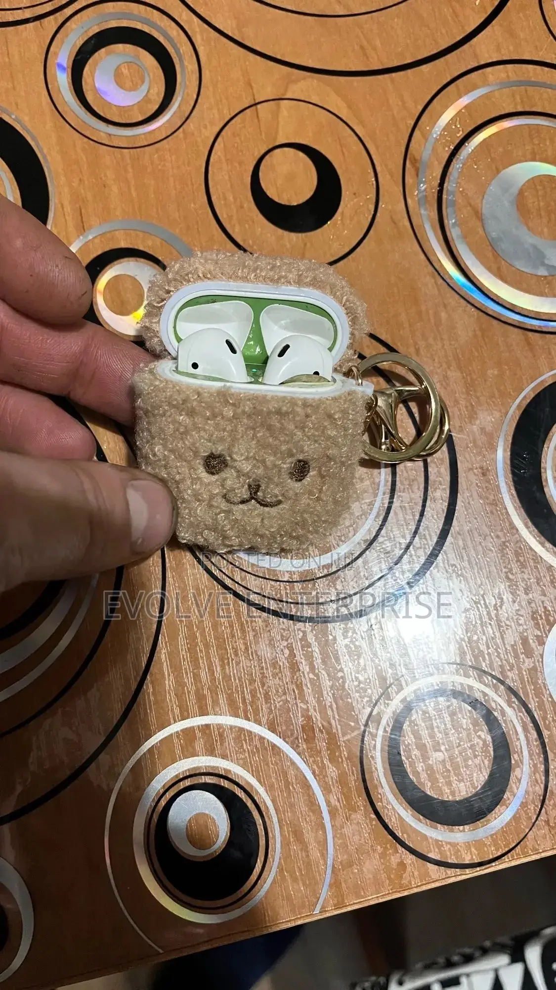 Cute Teddy Dog Case for Apple Airpods 1 2
