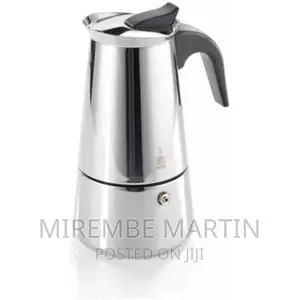 Photo - Espresso Maker Emilio for 6 Cups, Stainless Steel-