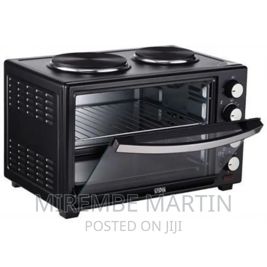 Winningstar 40 Litres Electric Oven Cooker With 2 Hot Plates