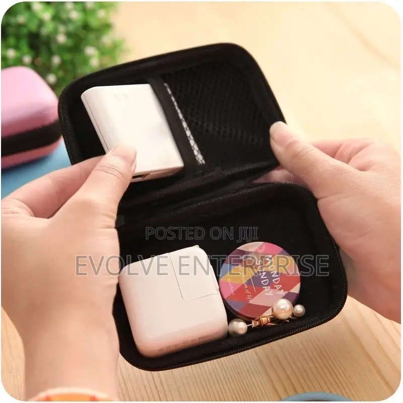 Portable Earphone Case Mini Headphone Case
