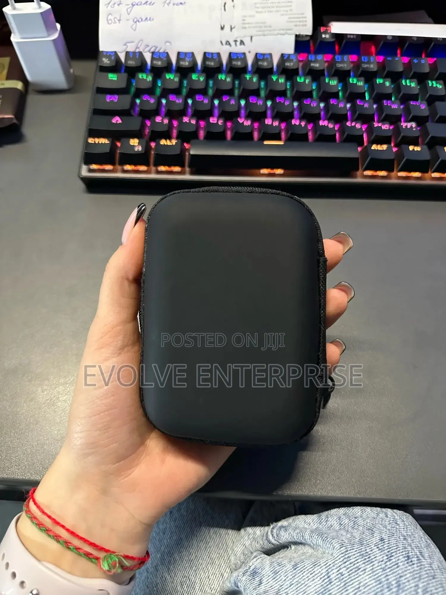 Portable Earphone Case Mini Headphone Case
