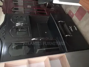 Executive Kitchen Cabinet (Black)