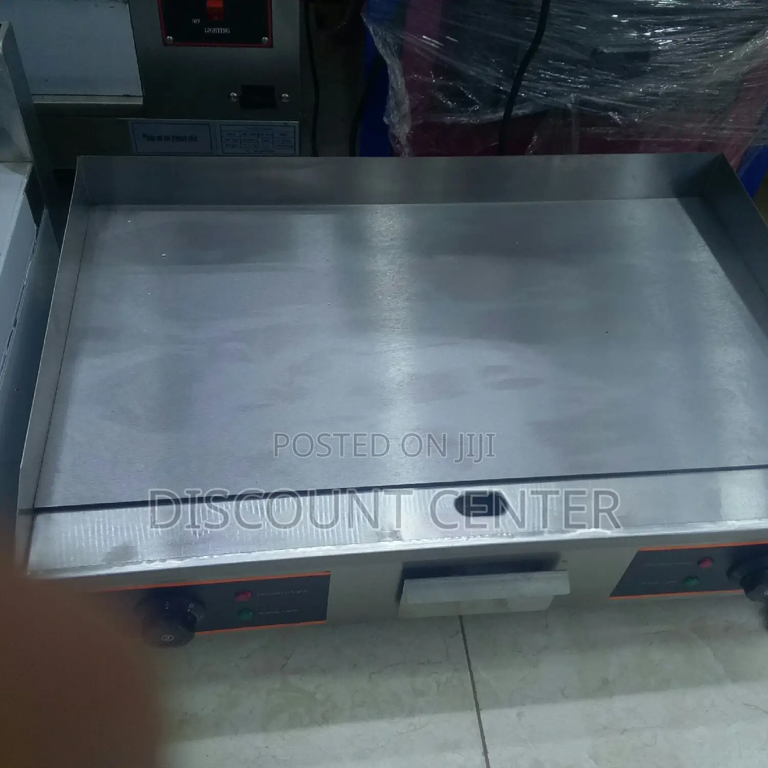 Electric Commercial Griddle Double