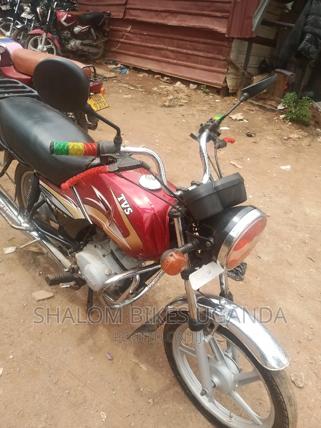 TVS XL 100 2017 Red