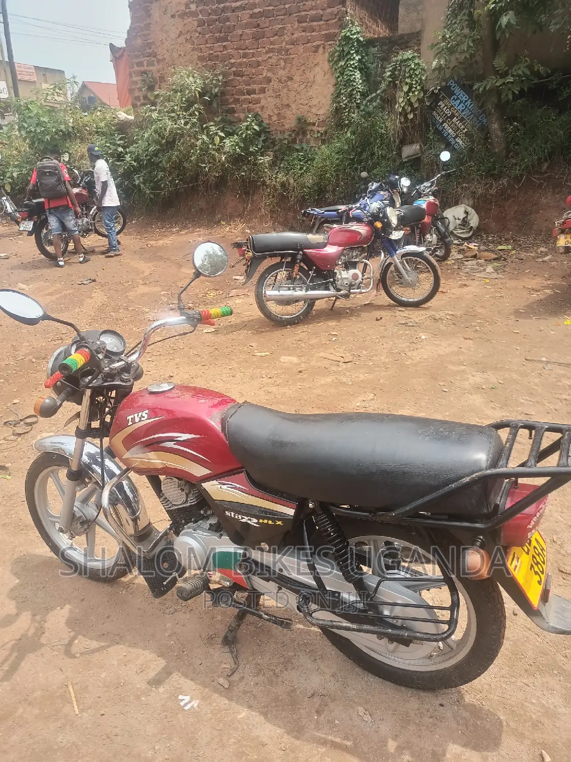 TVS XL 100 2017 Red
