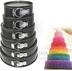 Bakeware Cake Tins, A Set Of 6pcs