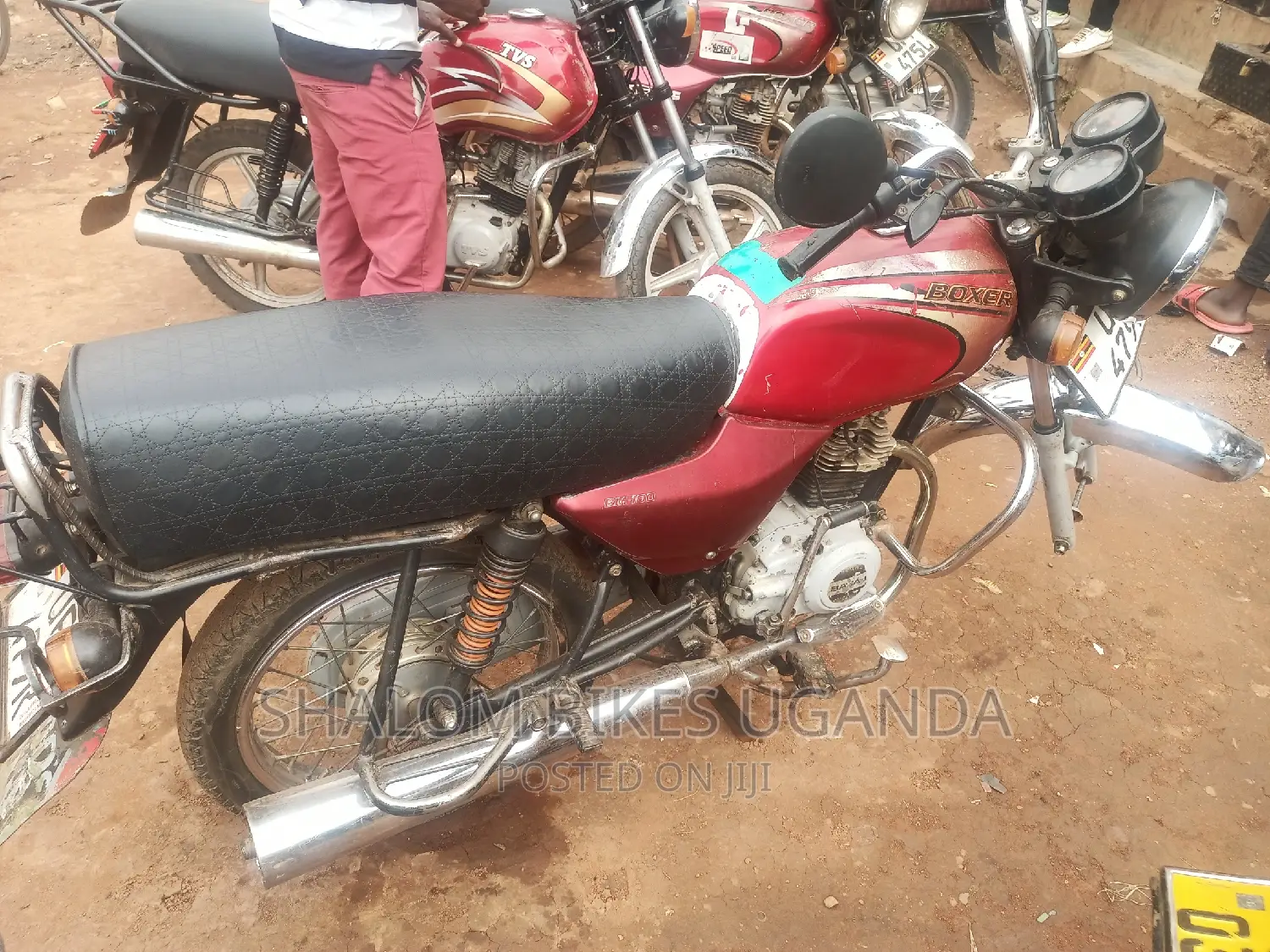 Bajaj Boxer 2022 Red