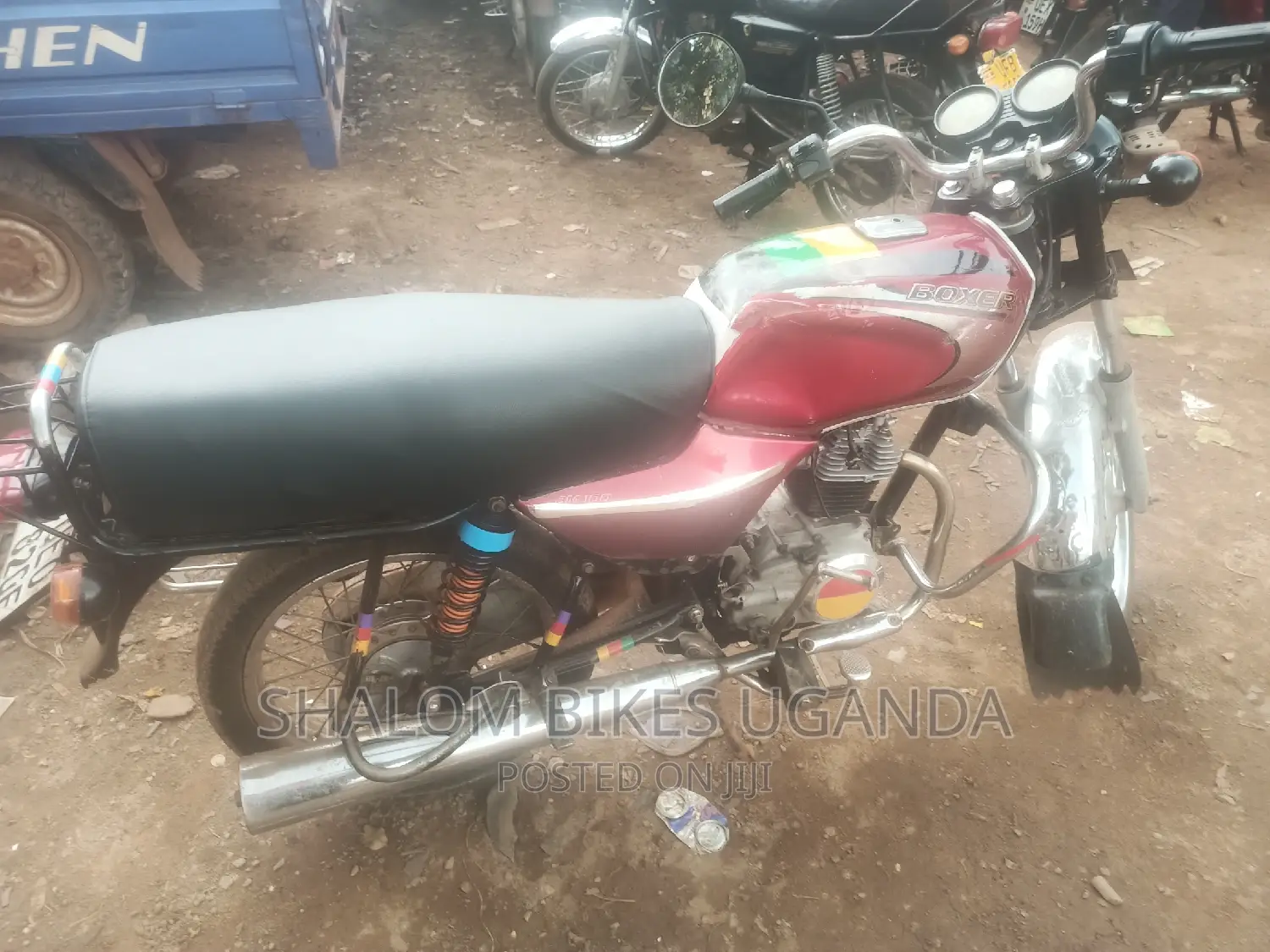 Bajaj Boxer 100 2017 Red