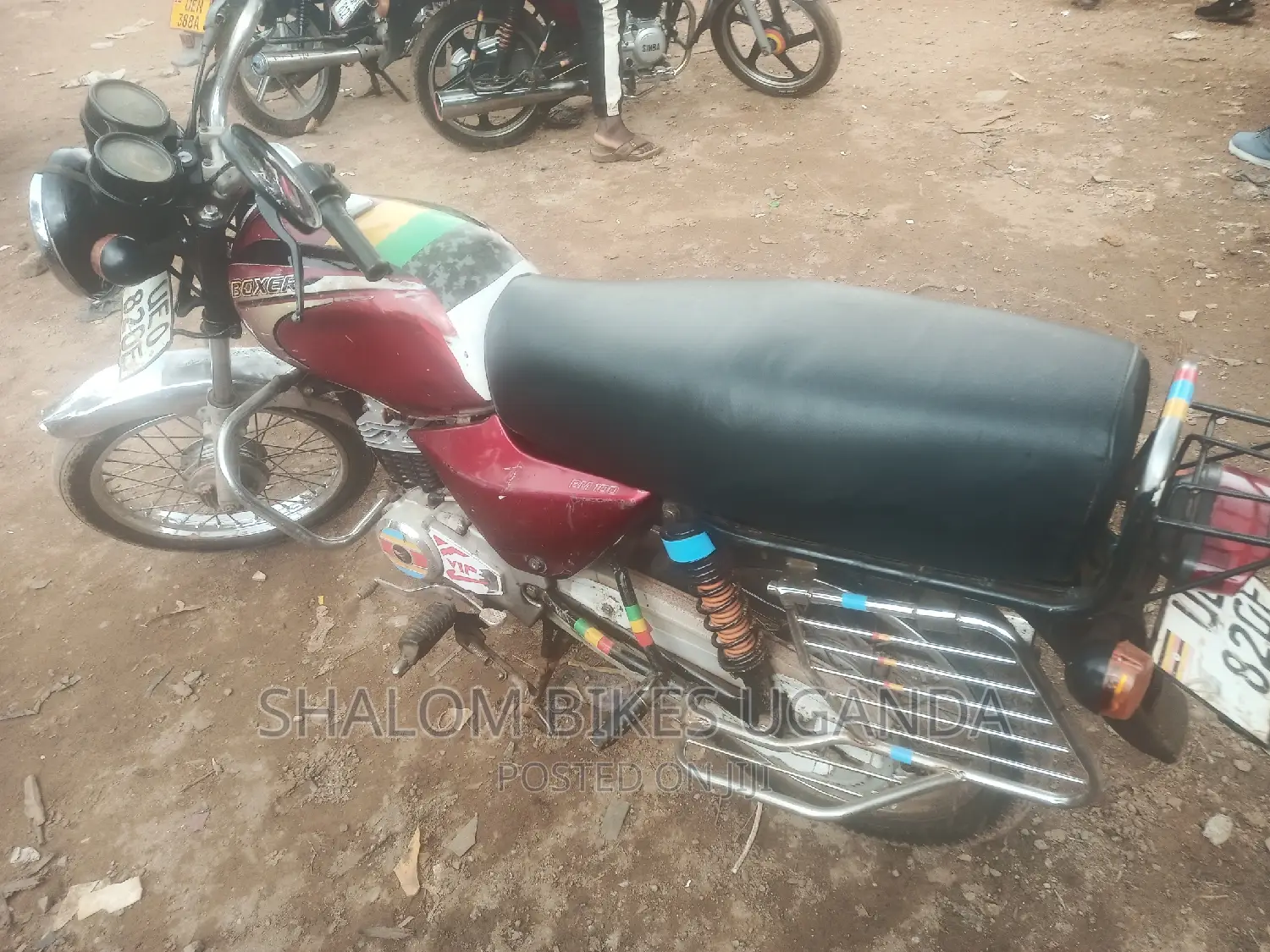 Bajaj Boxer 100 2017 Red