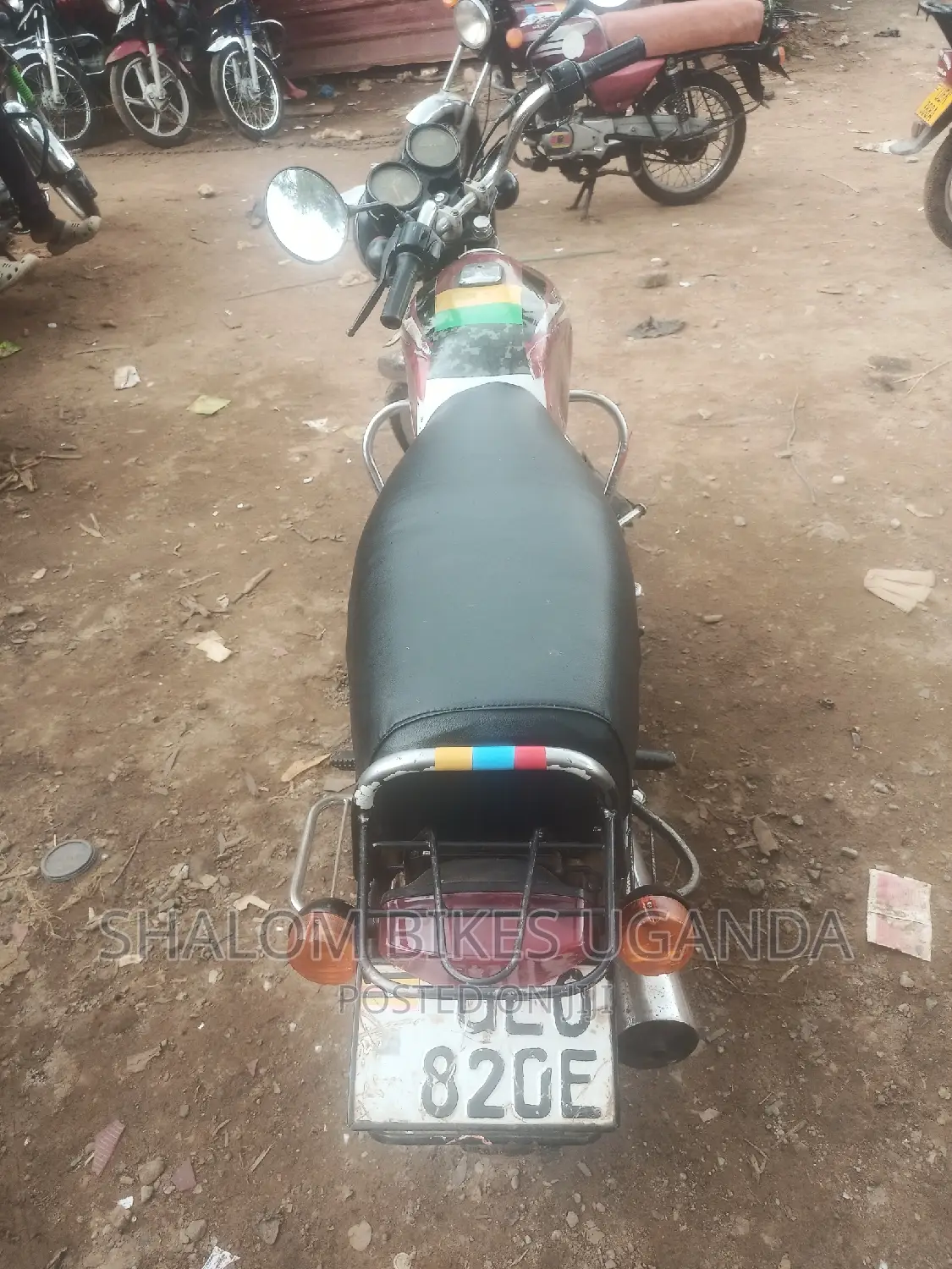 Bajaj Boxer 100 2017 Red
