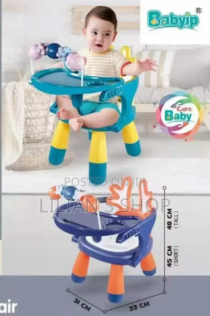 Baby Dining Table and Chair With Toys
