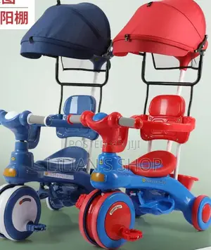 Kids Tricycle With an Umbrella